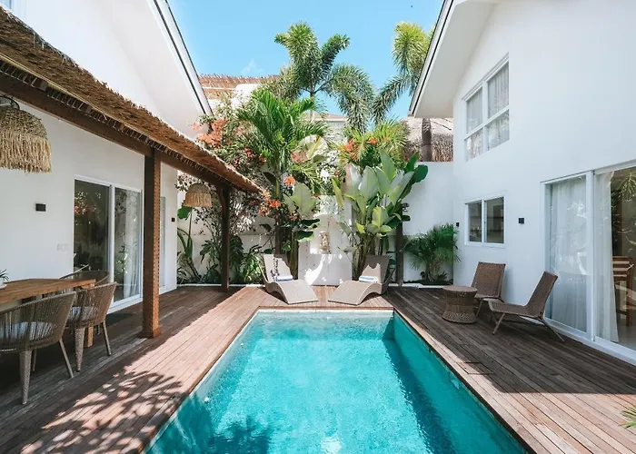 Villa 2br Sun&moon Pool Villa, Walk To Cafes, Near